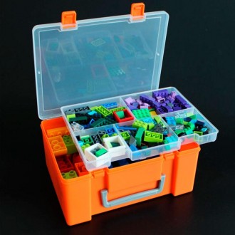 Пластиковый коробка, органайзер Box для хранения и транспортировки различных мел. . фото 8