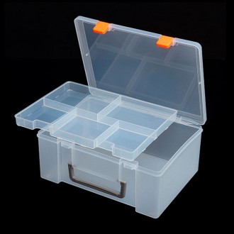 Пластиковый коробка, органайзер Box для хранения и транспортировки различных мел. . фото 6
