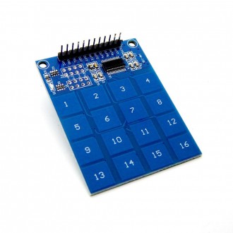 Сенсорная клавиатура для Arduino тип TTP 229 работает по принципу легкого прикос. . фото 5