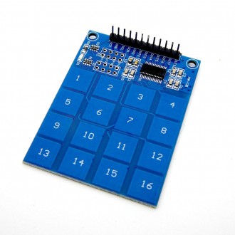 Сенсорная клавиатура для Arduino тип TTP 229 работает по принципу легкого прикос. . фото 2