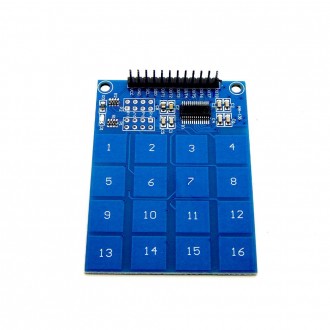 Сенсорная клавиатура для Arduino тип TTP 229 работает по принципу легкого прикос. . фото 4