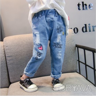 ✅ В НАЛИЧИИ✅
✍?Яркие стильные джинсы с надписями и потертостями
✍?качественные, . . фото 1