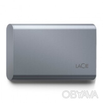 LaCie USB-C 500GB Space Gray для Mac | iPad | Windows — внешний жесткий ди. . фото 1