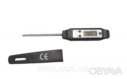 Термометр щуп для приготування м'яса універсальний від -40C до +200C
Зручний пом. . фото 1