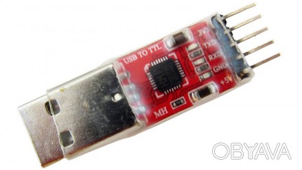  Модуль драйвер CH2102 USB TO TTL загрузчик.. . фото 1