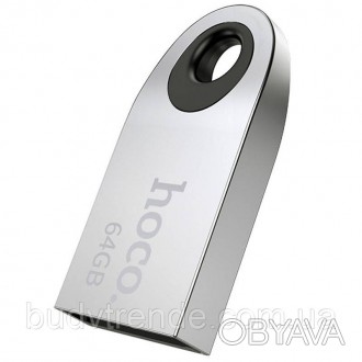 Флеш накопитель USB 2.0 Hoco UD9 64GB (Серебряный. . фото 1
