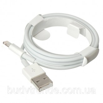 Дата кабель Foxconn для Apple iPhone USB to Lightning (AAA grade) (1m) (тех.пак). . фото 2