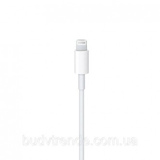 Дата кабель для Apple USB-C to Lightning Cable (ААА) (1m) no box (Белый. . фото 3