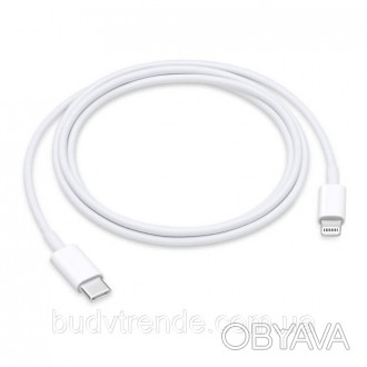 Дата кабель для Apple USB-C to Lightning Cable (ААА) (1m) no box (Белый. . фото 1