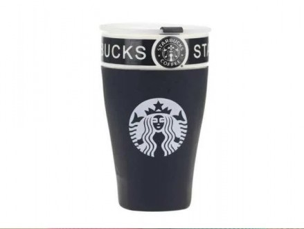 Красивая керамическая чашка от всемирно известного бренда Starbucks c термоизоля. . фото 4