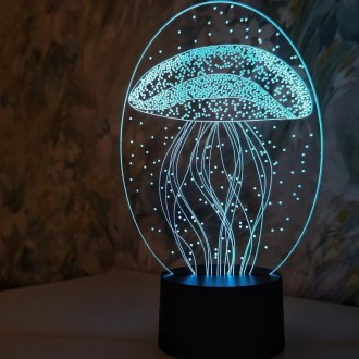 Трехмерный светодиодный светильник 1113 "Медуза"
Если вы хотите сменить обычный . . фото 5