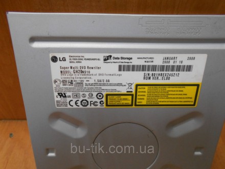 состояние бу
Рабочий
модель GH20NS10
LG DVD-RW пишущий оптический привод для ком. . фото 6