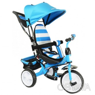 
KidzMotion Tobi Junior Blue.
 Велосипед трехколесный для детей от 1 до 5 лет (д. . фото 1