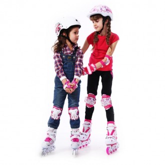 
Tempish Pix - детский спортивный шлем для езды на роликах, скейтах и велосипеда. . фото 7
