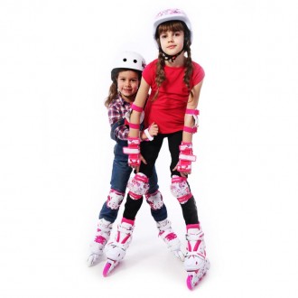 
Tempish Pix - детский спортивный шлем для езды на роликах, скейтах и велосипеда. . фото 10