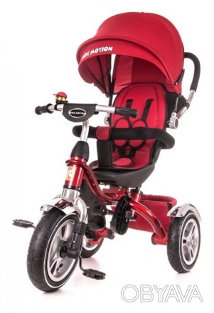 
KidzMotion Tobi Pro Red.
Велосипед трехколесный для детей от 1 до 5 лет (до 50 . . фото 1