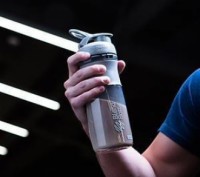 BlenderBottle SportMixer, Універсальна Спортивна пляшка-шейкер з віночком.
ОРИГІ. . фото 6