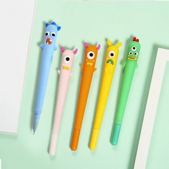 Набір ручок гелевих 0.5 мм BP5015 Little monster (5шт). Киев. фото 1 Набір ручок гелевих 0.5 мм BP5015 Little monster (5шт). Киев. фото 1