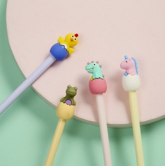 Набір ручок гелевих 0.5 мм BP5016 Egg pet (4шт). Киев. фото 1 Набір ручок гелевих 0.5 мм BP5016 Egg pet (4шт). Киев. фото 1