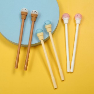 Набір ручок масляних 0.7 мм BP5011 Ice cream (6шт). Киев. фото 1 Набір ручок масляних 0.7 мм BP5011 Ice cream (6шт). Киев. фото 1