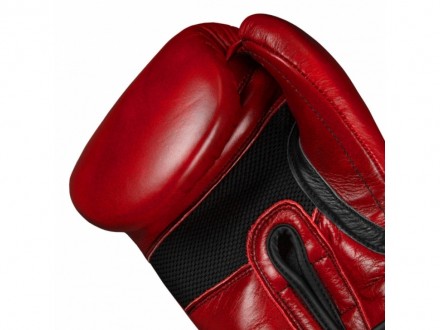 Описание:
12, 14, 16 унций
Перчатки тренировочные TITLE Blood Red Leather Sparri. . фото 6