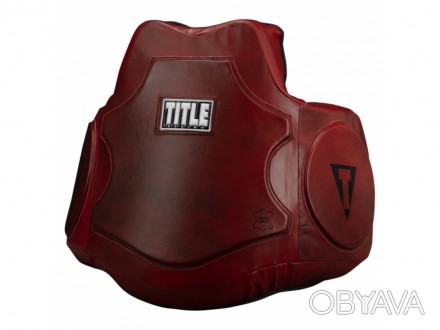 Описание:
 
Пояс тренера TITLE Boxing Blood Red Leather Body Protector - серия э. . фото 1