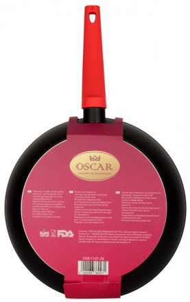 Краткое описание:
Сковорода Oscar Chef, 28 см (OSR-1101-28)Материал: алюминий. Т. . фото 5