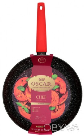 Краткое описание:
Сковорода Oscar Chef, 28 см (OSR-1101-28)Материал: алюминий. Т. . фото 1