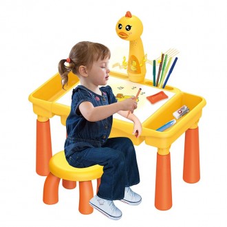 Столик со стульчиком и проектором для рисования арт. 201-12B
Универсальная игруш. . фото 2