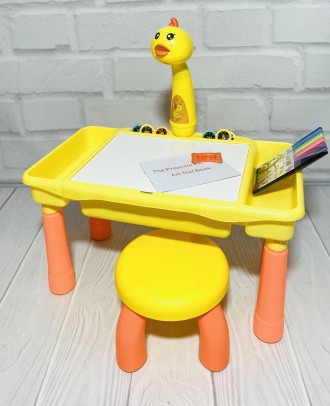 Столик со стульчиком и проектором для рисования арт. 201-12B
Универсальная игруш. . фото 4