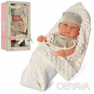 Пупс - новорожденный (аналог Reborn) Baby Doll арт. 8531
Милый пупс в красивой п. . фото 1