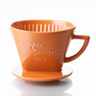 Пуровер CAFEC Arita Trapezoid Dripper 102 Orange (Кафек 102) - це керамічна воро. . фото 2