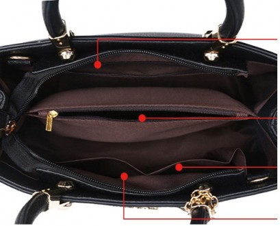 
Модная женская сумка с брелком
 Характеристики:
Материал: качественная ПУ кожа,. . фото 3