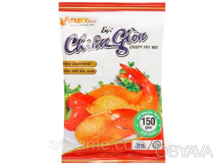 Мука мікс для панірування Tai Ky Red Crispy Fried Powder 150 g (В'єтнам)
Склад: . . фото 1