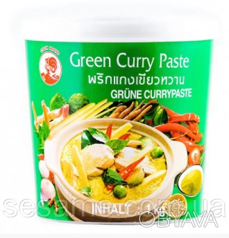 Карри паста зеленая - самая известная и наиболее распространенная тайская паста,. . фото 1