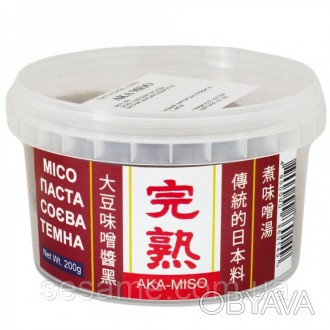 Паста темна соєва Aka Miso 200г
Один з ключових продуктів японської кухні - це з. . фото 1
