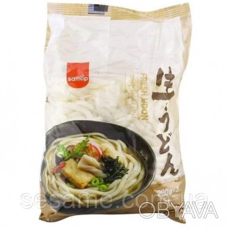 Fresh Udon Noodle Samlip 200г
Новинка на ринку продуктів швидкого приготування -. . фото 1