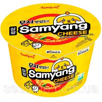 Суп рамьон сирний Samyang 120г
Корейські рамьони вже давно стали популярними дал. . фото 3