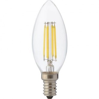 Лампа світлодіодна "Filament candle - 4"4W свічка Е14 2700К. Дніпро. фото 1 Лампа світлодіодна "Filament candle - 4"4W свічка Е14 2700К. Дніпро. фото 1