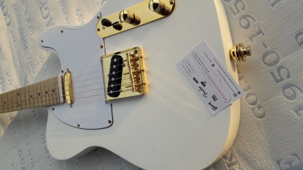 Электрогитара Fender Telecaster Custom Shop White Gold China електрогитара.
С ло. . фото 9
