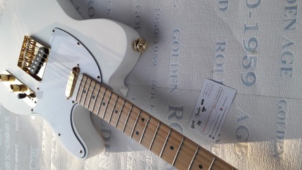 Электрогитара Fender Telecaster Custom Shop White Gold China електрогитара.
С ло. . фото 3