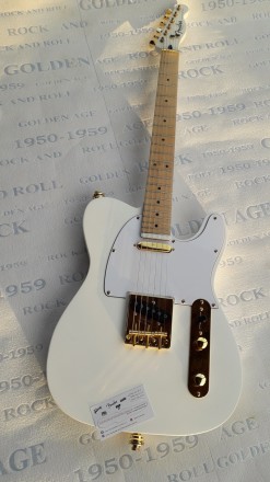 Электрогитара Fender Telecaster Custom Shop White Gold China електрогитара.
С ло. . фото 2