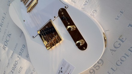 Электрогитара Fender Telecaster Custom Shop White Gold China електрогитара.
С ло. . фото 6