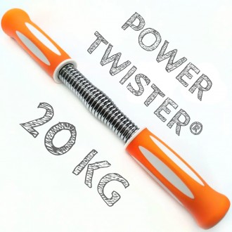 Силовий пружинний еспандер палиця для рук CONTEC Hand Power Twister з навантаженням 20 кг. Кропивницький. фото 1 Силовий пружинний еспандер палиця для рук CONTEC Hand Power Twister з навантаженням 20 кг. Кропивницький. фото 1
