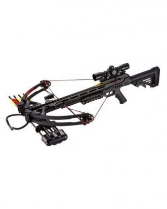Арбалет Man Kung MK-XB52BK-KIT Блочный, винтовочного типа, пластиковый приклад ц. Кременчуг. фото 1
