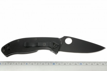 Нож Spyderco Tenacious Black Blade
артикул C122GBBKP
Tenacious в переводе с англ. . фото 2