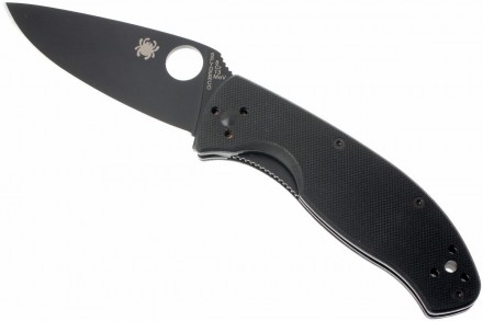 Нож Spyderco Tenacious Black Blade
артикул C122GBBKP
Tenacious в переводе с англ. . фото 3