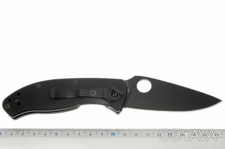 Нож Spyderco Tenacious Black Blade
артикул C122GBBKP
Tenacious в переводе с англ. . фото 1