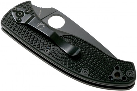 Нож Spyderco Tenacious Black Blade FRN , полусеррейтор
Артикул Spyderco C122PSBB. . фото 6