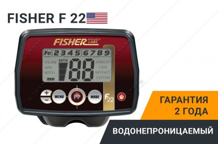Металлоискатель Fisher F22
Описание:
Fisher F22 — прекрасный погодоустойчивый ме. . фото 4